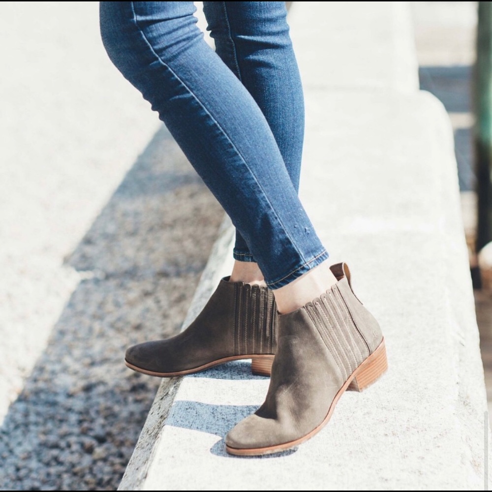 Jack Rogers Seude Ankle Booties